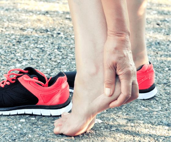 Heel pain in runners