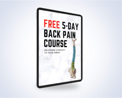 free 5-day back pain course