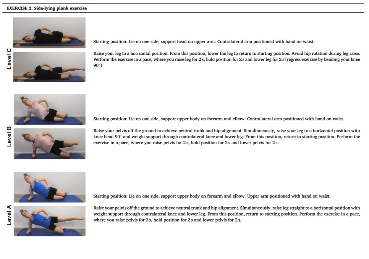 6-month exercise for hip dysplasia