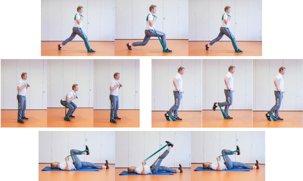 Progressive strengthening in persistent hamstring deficient ACL reconstructions