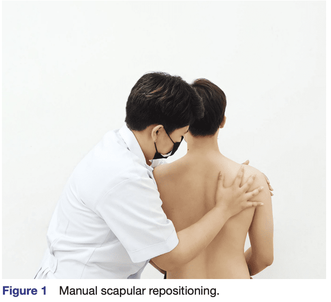 scapular repositioning in neck pain