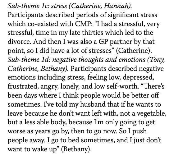 Factores que contribuyen al Dolor Crónico