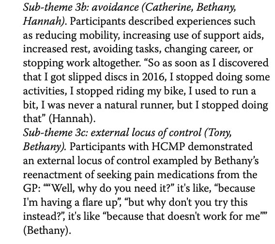 Factores que contribuyen al Dolor Crónico