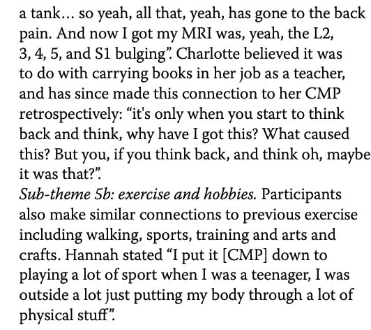 Factores que contribuyen al Dolor Crónico